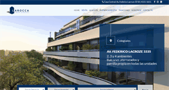 Desktop Screenshot of laroccapropiedades.com